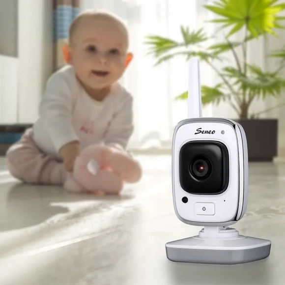 Seneo Video Baby Monitor, Wireless Baby Monitor Camera With Remote Home Monitori